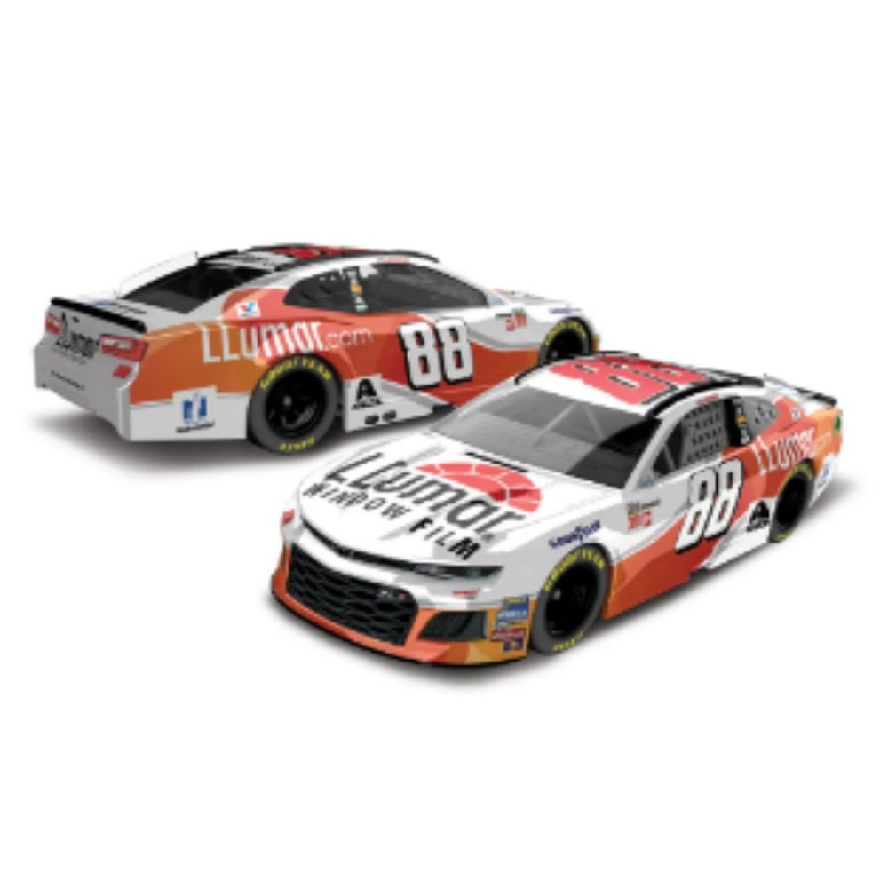 Alex Bowman Action Racing 2018 #88 LLumar Window Film 1:64 Regular Die Cast